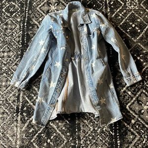 Jean jacket/dress- boutique